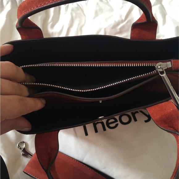 Theory Mini West Satchel Handbag - Picture 3 of 8